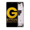 Ecrã OLED com Aro para Motorola Moto G Stylus 5G (XT2419 / 2024) (Recondicionado) (Caramel Latte)