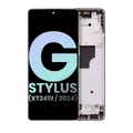Ecrã OLED com Aro para Motorola Moto G Stylus 5G (XT2419 / 2024) (OEM Original) (Caramel Latte)
