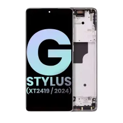 Ecrã OLED com Aro para Motorola Moto G Stylus 5G (XT2419 / 2024) (OEM Original) (Caramel Latte)