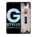 Ecrã LCD com Aro para Motorola Moto G Stylus 5G (XT2315 / 2023) (OEM Original) (Rose Champagne)