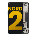 Ecrã OLED com Aro para OnePlus Nord 2 5G (Recondicionado) (Green Wood)