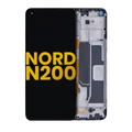 Ecrã LCD com Aro para OnePlus Nord N200 5G (Recondicionado) (Todas as Cores)