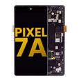 Ecrã OLED com Aro (With Sensor de Impressão Digital ) para Google Pixel 7a 5G (Recondicionado) (Charcoal)