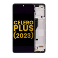 Ecrã LCD com Aro para Boost Mobile Celero 5G Plus (2023) (Recondicionado) (Todas as Cores)