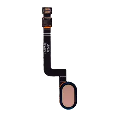 Fingerprint scanner With Flex Cable para Motorola Moto G5 Plus (XT1687 / 2017) (OEM Original) (Gold)