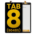 Ecrã LCD com Aro para TCL Tab 8 4G (9048S) (Recondicionado) (Todas as Cores)