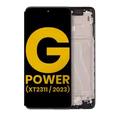 Ecrã LCD com Aro para Motorola Moto G Power 5G (XT2311 / 2023) (Recondicionado) (Todas as Cores)