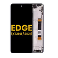 Ecrã LCD com Aro para Motorola Edge 5G (XT2141 / 2021) (Recondicionado) (Nebula Blue)