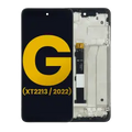 Ecrã LCD com Aro para Motorola Moto G 5G (XT2213 / 2022) (Recondicionado) (Todas as Cores)