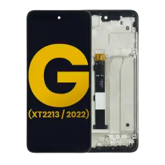 Ecrã LCD com Aro para Motorola Moto G 5G (XT2213 / 2022) (Recondicionado) (Todas as Cores)