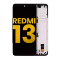 Ecrã LCD com Aro para Xiaomi Redmi 13 4G / Redmi 13 5G / Note 13R (Recondicionado) (Todas as Cores)
