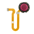 Leitor de Impressão Digital With Flex Cable para Motorola One Hyper (XT2027-1 / 2020) (OEM Original) (Fresh Orchid)