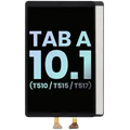 Ecrã LCD sem Aro para Samsung Galaxy Tab A 10.1" (T510 / T515 / T517) (2019) (Service Pack) (Black)