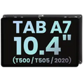 Ecrã LCD sem Aro para Samsung Galaxy Tab A7 10.4" (T500 / T505 / T507) (2020) (Service Pack) (Black)