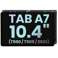 Ecrã LCD sem Aro para Samsung Galaxy Tab A7 10.4" (T500 / T505 / T507) (2020) (Service Pack) (Black)