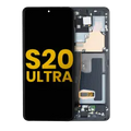 Ecrã OLED com Aro para Samsung Galaxy S20 Ultra 5G (Recondicionado) (Cosmic Black)