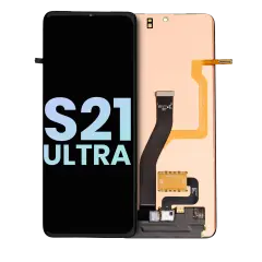 Ecrã OLED sem Aro para Samsung Galaxy S21 Ultra 5G (Service Pack) (Todas as Cores)