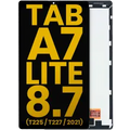 Ecrã LCD sem Aro para Samsung Galaxy Tab A7 Lite 8.7" (2021) (T225 / T227) (Cellular Version) (Recondicionado) (Black)