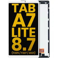Ecrã LCD sem Aro para Samsung Galaxy Tab A7 Lite 8.7" (2021) (T225 / T227) (Cellular Version) (Recondicionado) (White)