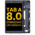 Ecrã LCD com Aro para Samsung Galaxy Tab A 8.0" (T295) (2019) (LTE Version) (Recondicionado) (Black)