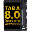Ecrã LCD com Aro para Samsung Galaxy Tab A 8.0" (T290) (2019) (WiFi Version) (Recondicionado) (Black)