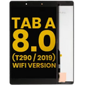 Ecrã LCD sem Aro para Samsung Galaxy Tab A 8.0" (T290) (2019) (WiFi Version) (Recondicionado) (Black)