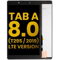 Ecrã LCD sem Aro para Samsung Galaxy Tab A 8.0" (T295) (2019) (LTE Version) (Recondicionado) (Black)