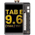 Ecrã LCD com Aro para Samsung Galaxy Tab E 9.6" (T560 / T561 / T567) (2015) (Recondicionado) (Black)