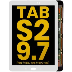 Ecrã OLED sem Aro para Samsung Galaxy Tab S2 9.7" (T810 / T813 / T815 / T817 / T819) (2015) (Recondicionado) (White)
