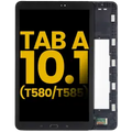 Ecrã LCD com Aro para Samsung Tab A (10.1" / 2016) (T580 / T585) (Recondicionado) (Black)