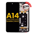 Ecrã LCD com Aro para Samsung Galaxy A14 5G (A146U / A146P / A146V / A146W / 2023) (US Version) (Recondicionado) (Todas as Cores)
