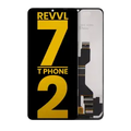 Ecrã LCD sem Aro para T-Mobile Revvl 7 / T Phone 2 5G (Recondicionado) (Todas as Cores)