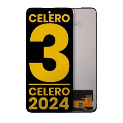 Ecrã LCD sem Aro para Boost Mobile Celero 3 5G / Celero 5G 2024 (Recondicionado) (Todas as Cores)