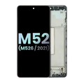 Ecrã OLED com Aro para Samsung Galaxy M52 5G (M526 / 2021) (Service Pack) (Todas as Cores)