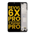 Ecrã LCD com Aro para T-Mobile Revvl 6X Pro 5G / T Phone Pro (Recondicionado) (Todas as Cores)