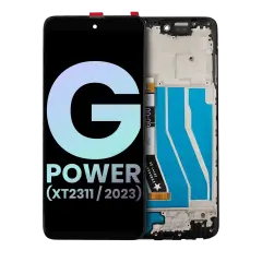 Ecrã LCD com Aro para Moto G Power 5G (XT2311 / 2023) (OEM Original) (Todas as Cores)