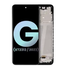 Ecrã LCD com Aro para Moto G 5G (XT2313 / 2023) (OEM Original) (Todas as Cores)