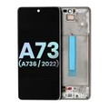 Ecrã OLED com Aro para Samsung Galaxy A73 5G (A736 / 2022) (Service Pack) (Gray)