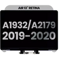 Ecrã LCD Completo para MacBook Air 13" A1932 (2019) / A2179 (2020) (Used OEM Pull: Grade C) (Silver)