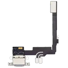 Flex de Conector de Carga With Board para iPhone 16 Pro (OEM Original) (White Titanium)