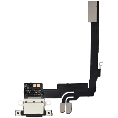 Flex de Conector de Carga With Board para iPhone 16 Pro (OEM Original) (Black Titanium)