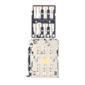Sim Card Reader para Motorola Edge 20 Pro (XT2153-1 / 2021) / Edge S Pro / Huawei P20 Pro