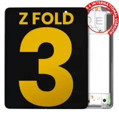 Inner Ecrã OLED com Aro para Samsung Galaxy Z Fold 3 5G (US & International) (Recondicionado) (Phantom Silver)