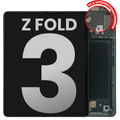 Inner Ecrã OLED com Aro para Samsung Galaxy Z Fold 3 5G (US & International) (OEM Usado: Grau A) (Phantom Green)