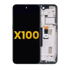 Ecrã LCD com Aro para Nokia X100 5G (Recondicionado) (Blue)