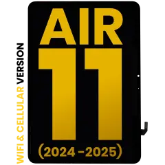 LCD Assembly With Digitizer para iPad Air 11" (2024 / 2025 / 2026) (WiFi & Cellular) (Recondicionado) (Todas as Cores)
