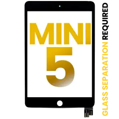 Digitizer para iPad Mini 5 (OCA Pre-Installed & Glass Separation Required) (Premium) (Black)