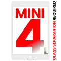 Digitizer para iPad Mini 4 (OCA Pre-Installed & Glass Separation Required) (Compatível Plus) (White)
