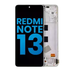 Ecrã LCD com Aro para Xiaomi Redmi Note 13 4G (Aftermarket: Incell) (Mint Green)