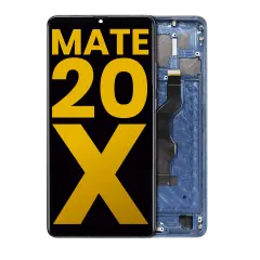 Ecrã OLED com Aro para Huawei Mate 20 X 4G (Recondicionado) (Midnight Blue)